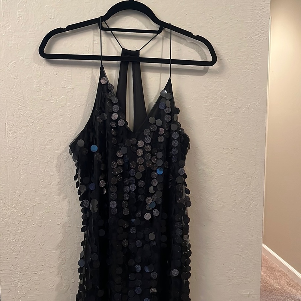 Black sequin sparkly dress - Picture 2 of 6